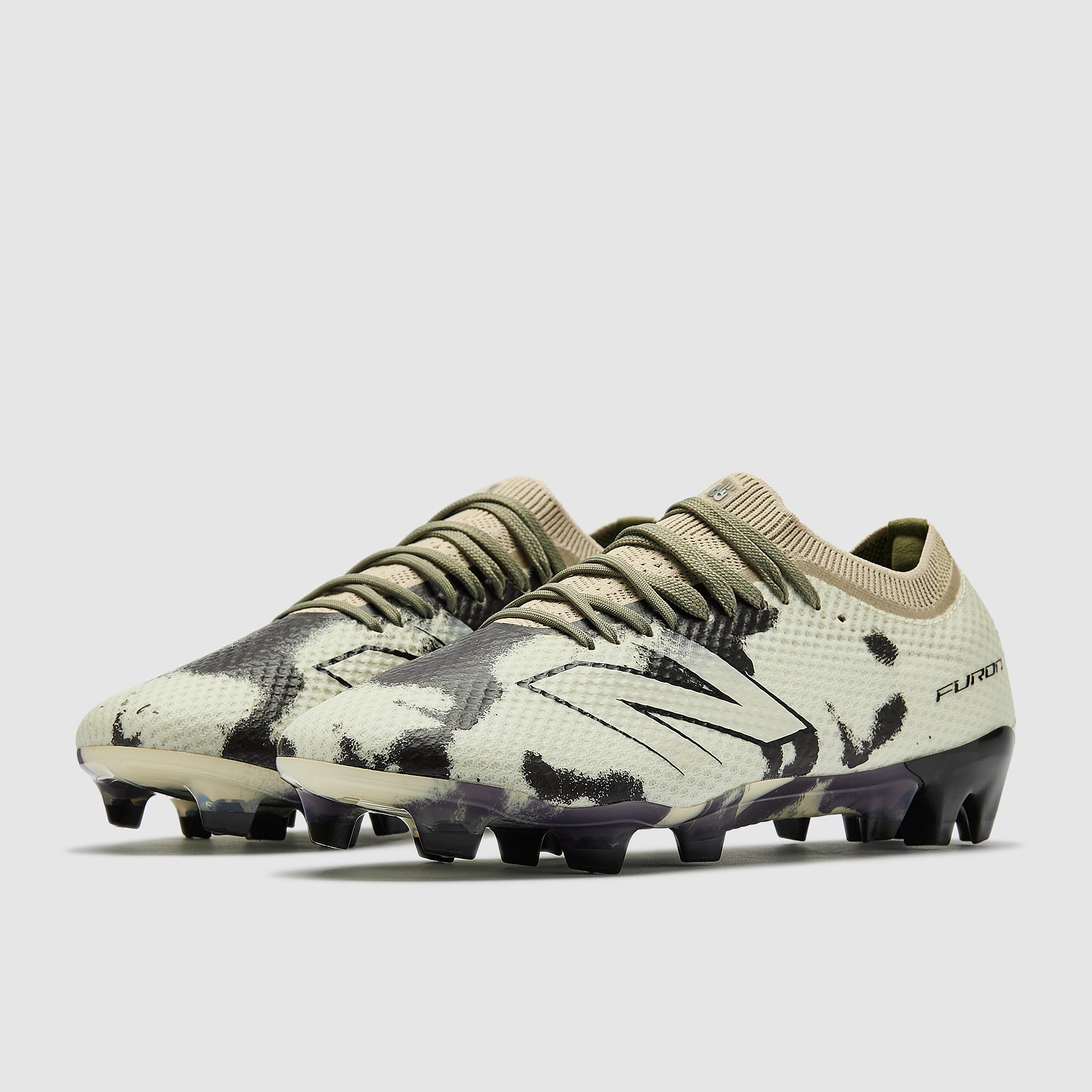New Balance Furon 9 Elite x Stone Island FG - White - Adult Boots