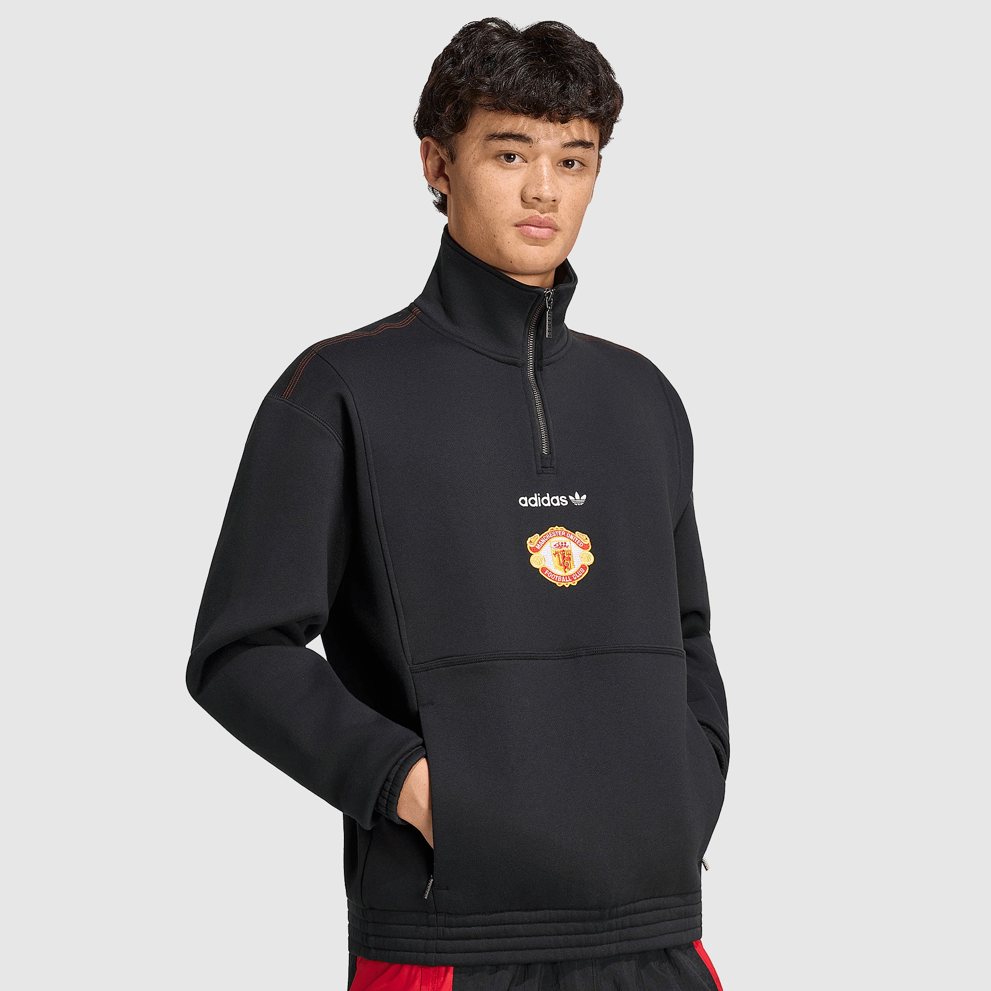 adidas Originals Manchester United 26/27 EQT Drill Top - Black