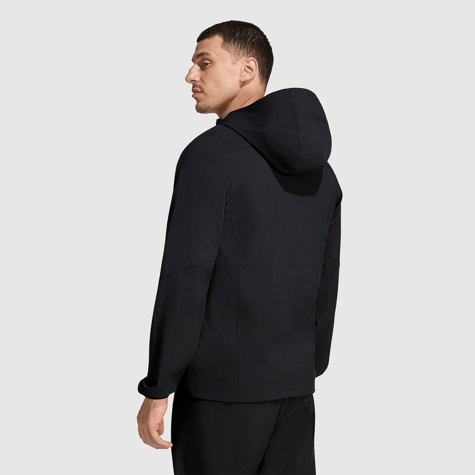 adidas Juventus 26/27 Tiro Travel Windbreaker - Black - Mens Replica